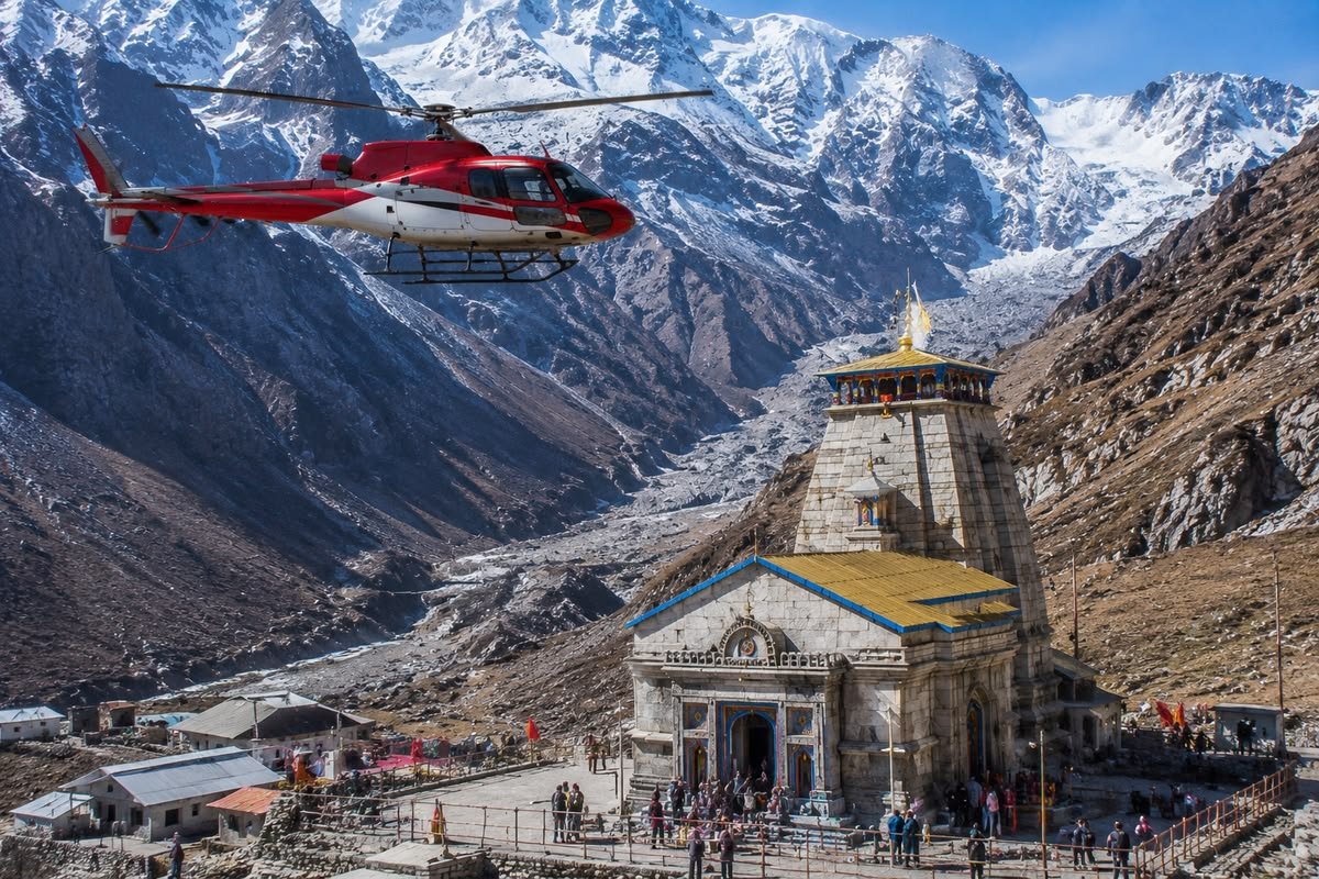 Char Dham Yatra by Helicopter 1 kedar by heli